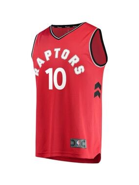 DeMar DeRozan Red Toronto Raptors Icon Edition NBA Basketball Jersey Men’s Large